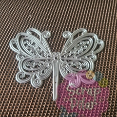 DIE / TROQUEL - MARIPOSA MUY DECORADA -