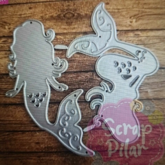 DIE / TROQUEL - SIRENAS - (x 2 un )