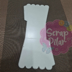 DIE / TROQUEL - POCHOCLERA MEDIANA PARA MAQUINA STANDART -DIVINA!!! MIRA LAS FOTOS - Scrap Pilar