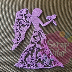 DIE / TROQUEL - HADA CON ALAS LABRADAS- ANGEL - - comprar online