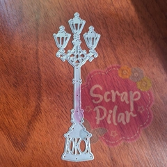 DIE / TROQUEL - FAROL DE PIE CON TRES FAROLAS -