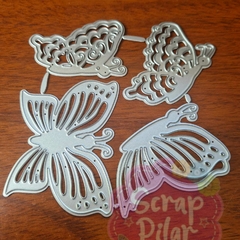 DIE / TROQUEL - NUEVO SET MARIPOSAS ( x 4 uni) - - comprar online