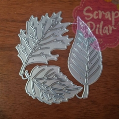 DIE / TROQUEL - SET 3 HOJAS CON NERVADURAS -