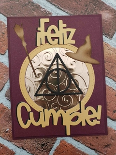 DIE / TROQUEL - ESTACION 9 3/4 TRIANGULO - HP MAGO POTTER en internet
