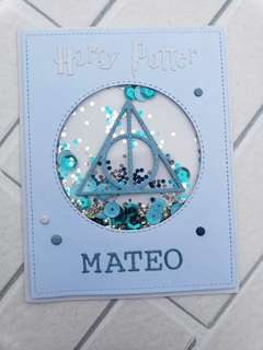 DIE / TROQUEL - ESTACION 9 3/4 TRIANGULO - HP MAGO POTTER - Scrap Pilar