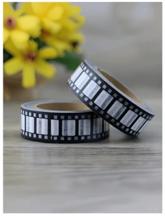 Cinta Washi Autoadhesiva Pelicula - Cine (Rollo x 10 metros) en internet
