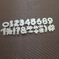 DIE / TROQUEL NUMEROS MINI 1,5 CM DE ALTO + SIGNOS - comprar online