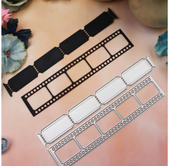 Troquel Set Tiras Cine Y Tickets Vintage - comprar online