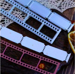 Troquel Set Tiras Cine Y Tickets Vintage - Scrap Pilar