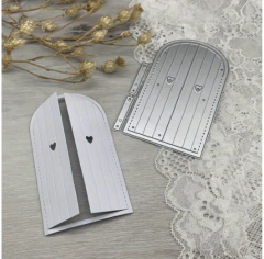Troquel Puerta Sorpresa Con Corazones - comprar online