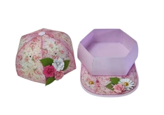 DIE / TROQUEL - CAJA GORRA VISERA - diseño exclusivo Scrap Pilar - PARA ARMAR en internet