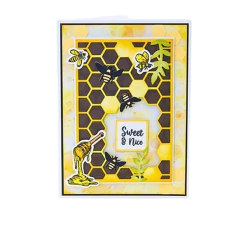 DIE / TROQUEL - FONDO DE ABEJA- PANAL - en internet