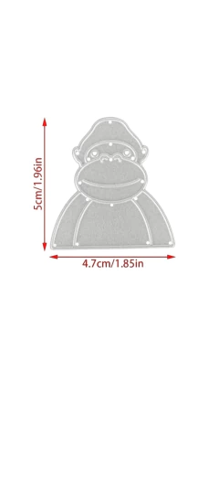 DIE / TROQUEL - GORILA -ANIMALITO - - tienda online