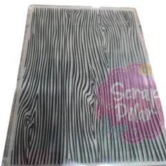 Carpeta de embossing - MODELO IMITACION MADERA - 10,7 cm x 15 cm - comprar online