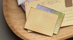 Troquel Sobre Chico Diseño Carta Con Accesorios en internet
