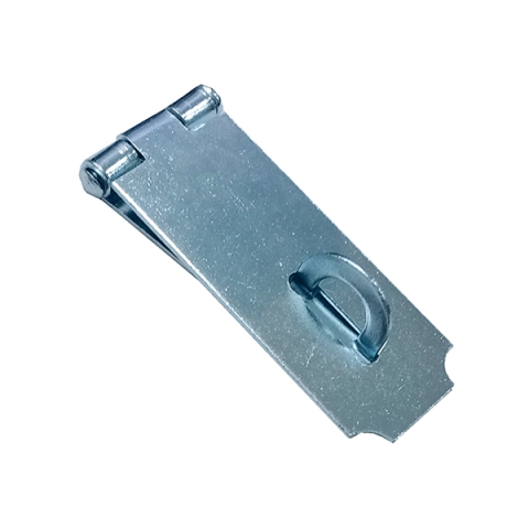 Porta cadeado para caixa ou baú.  Dimensional: 3" Acabamento: Zincado claro