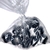 Ponteira, acabamento ou batoque para tubo.  Unidade: CARTELA COM 10 PÇS Observação: Interna para tubo Metalon 3/4" Cor: Preto