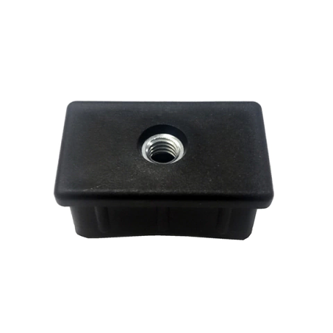 Bucha Rosca Metal 5/16 para tubos Methalon.  Unidade: PEÇA Acabamento: Preto Observação: Para adaptar rodízios e sapatas em tubos