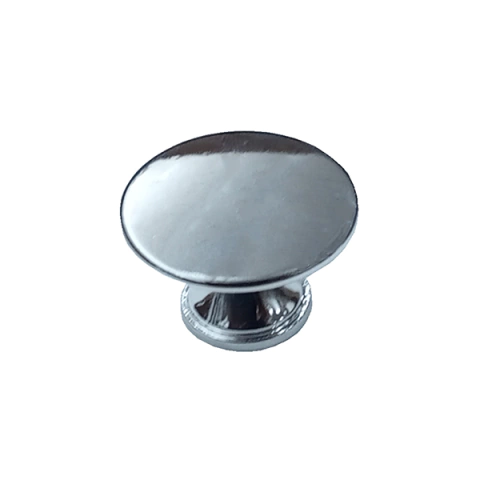 Puxador ponto, para portas pequenas ou gavetas.  Unidade: PEÇA Acabamento: Metal Cromado Observação: Metal