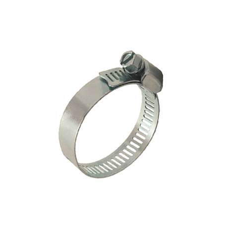 Abraçadeira fabricada em aço carbono temperado e galvanizado, com largura da fita entre 8 mm, espessura de 0,7 mm, trava de aço, para prender mangueiras e tubos que não requerem elevada resistência a pressão. Unidade: PEÇA Acabamento: Aço Carbono