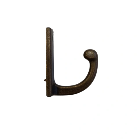 Cabide multiuso (pendurar produtos, artesanato).

Unidade:
PEÇA
Acabamento:
Preto OU Ouro Velho
Observação:
Zamak