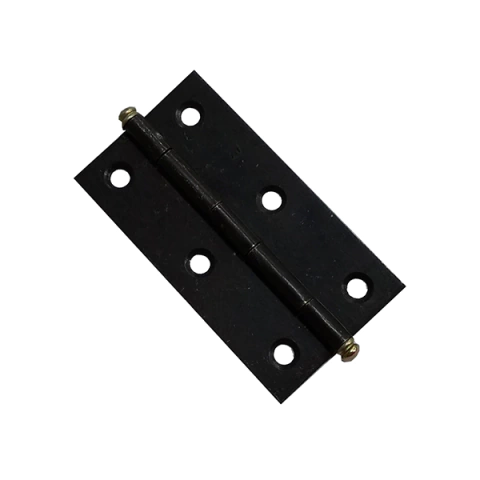 Dobradiça pino solto.  Unidade: PEÇA Dimensional: 2" OU 2.1/2" Acabamento: Preto Observação: Pino solto