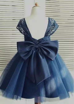 Vestido De Fiesta Para Nena Con Encaje - comprar online
