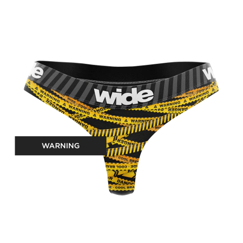COOL PANTIES "Warning" (Colaless) | SALE!