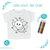 Camiseta Infantil Para Colorir Abelha