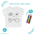 Camiseta Infantil Para Colorir Espaço