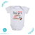 Body de Bebê Dindo Ama Churrasco