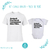 Kit Tal Pai Tal Filho(a) Camisa + Body de Bebê Meu Filho