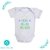Body de Bebê Meu Herói Azul e Verde