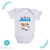 Body de Bebê Ovelhinha de Jesus (Azul) - comprar online