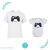 Kit Tal Pai Tal Filho(a) Camisa + Body de Bebê Player 1 e Player 2