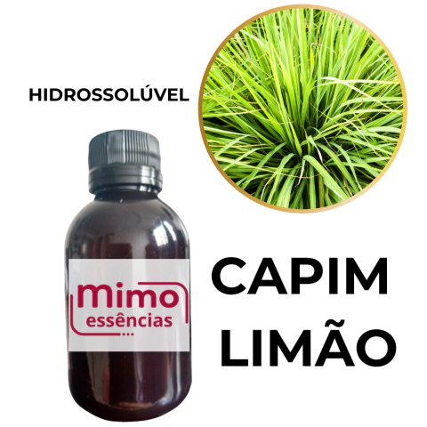 Essência Hidrossoluvel Capim Limão 100ml - comprar online