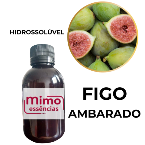 Essência Hidrossoluvel Figo Ambarado 100ml - comprar online