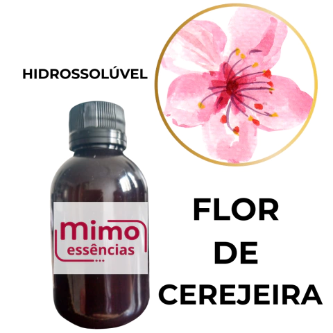 Essência Hidrossolúvel Flor de Cerejeira 100mL - comprar online