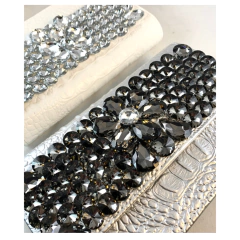 Clutch Cristales - Divinos Abalorios