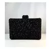 Clutch Cristales Negro