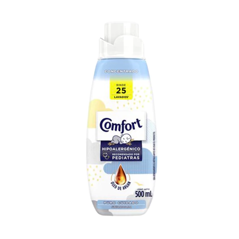 Suavizante Comfort Puro Cuidado hipoalergénico 500 ml