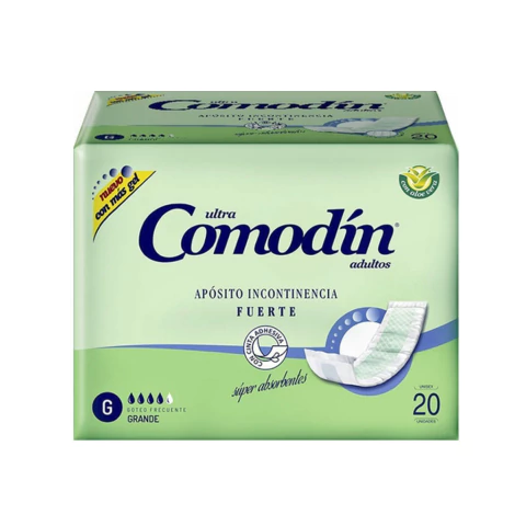 Comodín apósito de incontinencia fuerte x 20 unidades