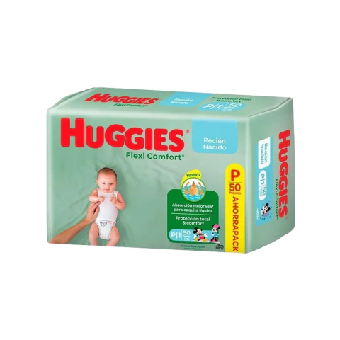 Huggies Flexi Comfort talle P x 50 unidades - comprar online