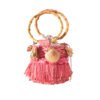 BOLSA CONCHIGLIA BAMBOO CORAL