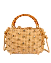 BOLSA SEVILHA NATURE PETIT CRYSTALS