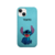 Case Simil Cuero - iPhone 14 - Stitch - Lookeados