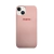 Case Simil Cuero - iPhone 14 Plus - Con Texto Personalizado - comprar online