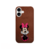 Case Simil Cuero - iPhone 16 - Minnie en internet