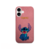 Case Simil Cuero - iPhone 16 - Stitch - Lookeados