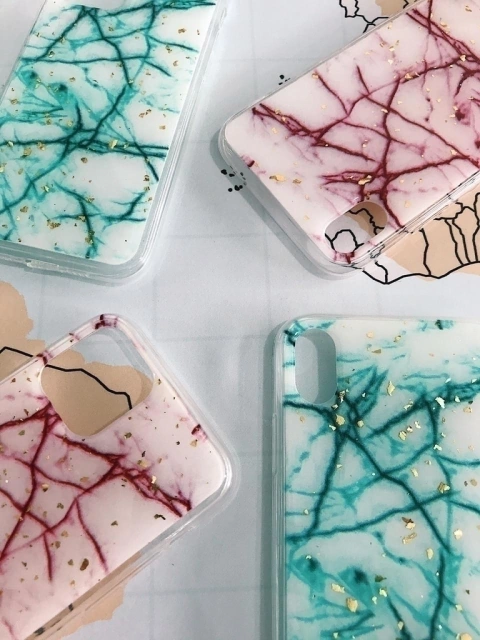 Case Glitter Marmol